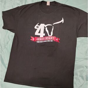 Long Horn 40th Anniversary Tee - Size:  XL (0876)